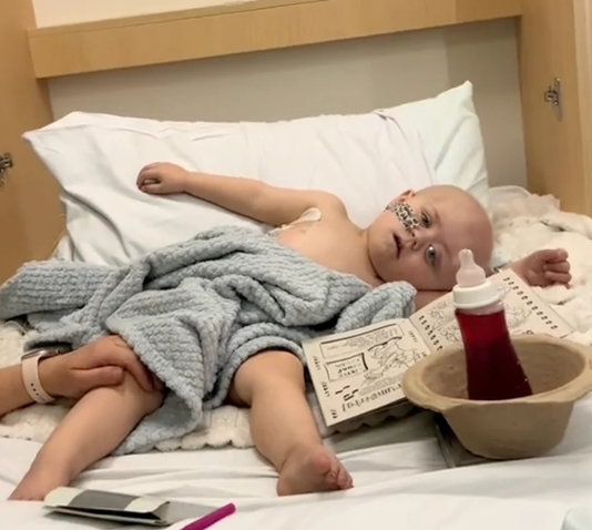 Carlos en el hospital